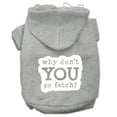thumbnail image 1 of Pet Dog  Cat Hoodie Screen Printed, "Fetch", 1 of 10