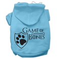 thumbnail image 1 of Pet Dog  Cat Hoodie Screen Printed, "Game of Bones", 1 of 10