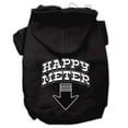 thumbnail image 1 of Pet, Dog  Cat Hoodie Screen Printed, "Happy Meter", 1 of 10