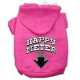 thumbnail image 1 of Pet, Dog  Cat Hoodie Screen Printed, "Happy Meter", 1 of 10