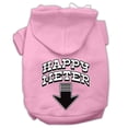 thumbnail image 1 of Pet, Dog  Cat Hoodie Screen Printed, "Happy Meter", 1 of 10