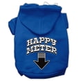 thumbnail image 1 of Pet, Dog  Cat Hoodie Screen Printed, "Happy Meter", 1 of 10