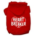 thumbnail image 1 of Pet Dog  Cat Hoodie Screen Printed, "Heart Breaker", 1 of 10