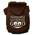 thumbnail image 1 of Pet Dog  Cat Hoodie Screen Printed, "I Solemnly Swear That I Am Up To No Good", 1 of 10