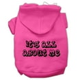 thumbnail image 1 of Pet Dog  Cat Hoodie Screen Printed, "It's All About Me", 1 of 9