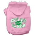 thumbnail image 1 of Pet Dog  Cat Hoodie Screen Printed, "Kiss Me I'm Irish", 1 of 10