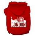 thumbnail image 1 of Pet Dog  Cat Hoodie Screen Printed, "London Skyline", 1 of 11