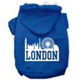 thumbnail image 1 of Pet Dog  Cat Hoodie Screen Printed, "London Skyline", 1 of 11