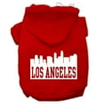 thumbnail image 1 of Pet Dog  Cat Hoodie Screen Printed, "Los Angeles Skyline", 1 of 10