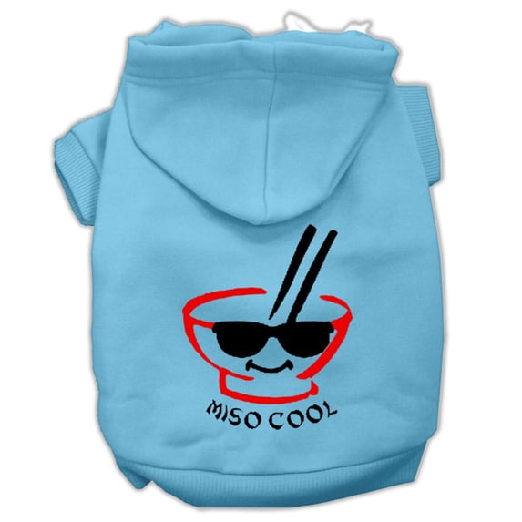 Pet, Dog Cat Hoodie Screen Printed, "Miso Cool"