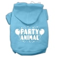 thumbnail image 1 of Pet Dog  Cat Hoodie Screen Printed, "Party Animal", 1 of 10