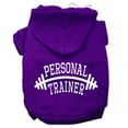 thumbnail image 1 of Pet, Dog  Cat Hoodie Screen Printed, "Personal Trainer", 1 of 10