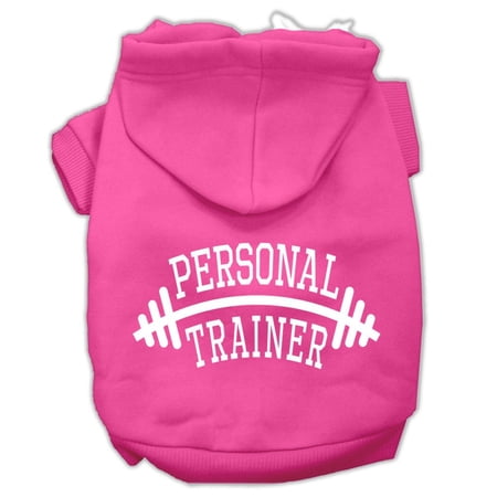 Pet, Dog Cat Hoodie Screen Printed, "Personal Trainer"