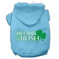 thumbnail image 1 of Pet Dog  Cat Hoodie Screen Printed, "Proud To Be Irish", 1 of 10
