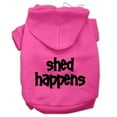 thumbnail image 1 of Pet Dog  Cat Hoodie Screen Printed, "Shed Happens", 1 of 10