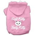 thumbnail image 1 of Pet Dog  Cat Hoodie Screen Printed, "Soft Kitty, Tasty Kitty", 1 of 10