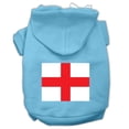 thumbnail image 1 of Pet Dog  Cat Hoodie Screen Printed, "St. George's Cross", 1 of 10