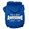 thumbnail image 1 of Pet Dog  Cat Hoodie Screen Printed, "This Is What Awesome Looks Like", 1 of 11