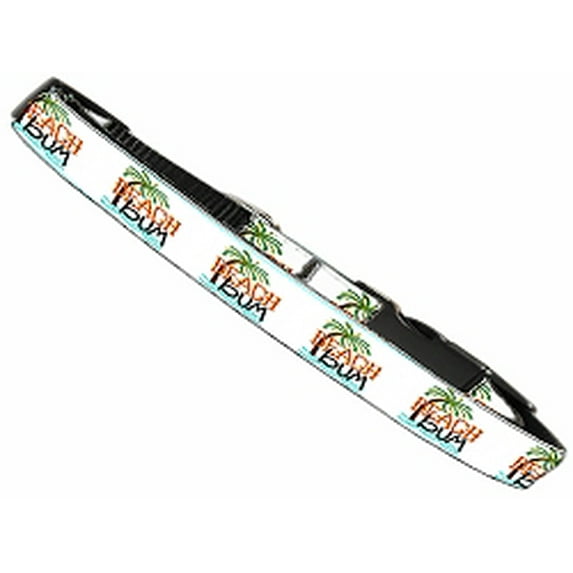 Beach Bum Nylon Dog Collar XS