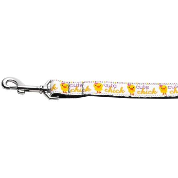 Pet Dog Cat Nylon Collar or Leash, "Cute Chick"
