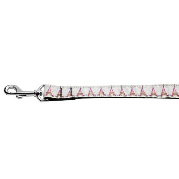 Pet Dog Cat Nylon Collar or Leash, "Eiffel Tower"