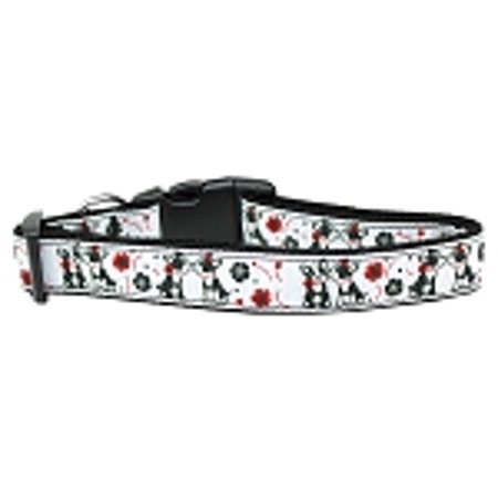 Pet Dog Cat Nylon Collar or Leash, "French Love"