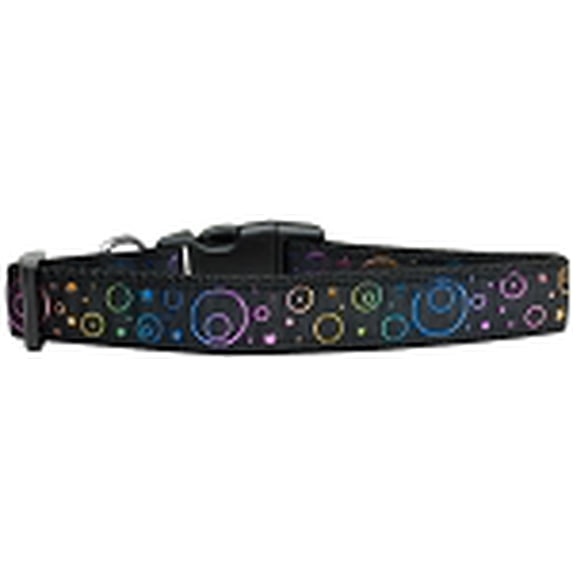 Galactic Shimmer Nylon Dog Collar XS