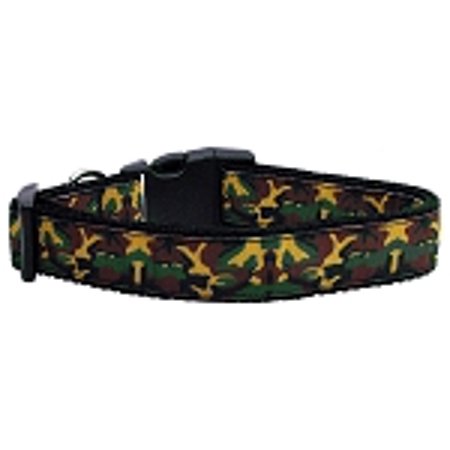 Pet Dog Cat Nylon Collar or Leash, "Green Camo"