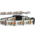 thumbnail image 1 of Pet Dog  Cat Nylon Collar or Leash, "Happy Thanksgiving", 1 of 4