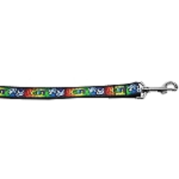 Pet Dog Cat Nylon Collar or Leash, "LGBT"