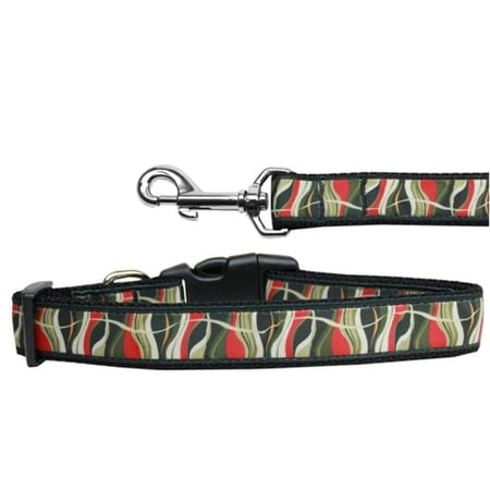 Pet Dog Cat Nylon Collar or Leash, "Lava Lamp"