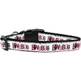 thumbnail image 1 of Pet Dog  Cat Nylon Collar or Leash, "Love Bug", 1 of 2