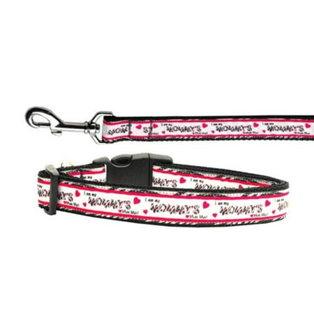 Pet Dog Cat Nylon Collar or Leash, "Mommy's Mini Me"