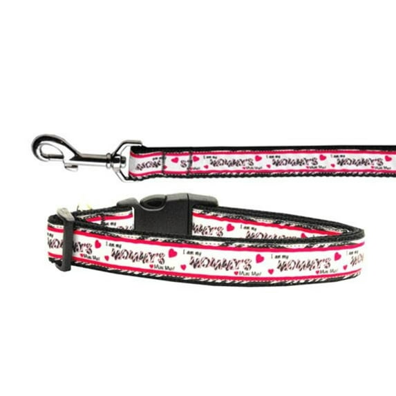 Pet Dog Cat Nylon Collar or Leash, "Mommy's Mini Me"