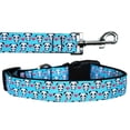 thumbnail image 1 of Pet Dog  Cat Nylon Collar or Leash, "Panda Love", 1 of 4