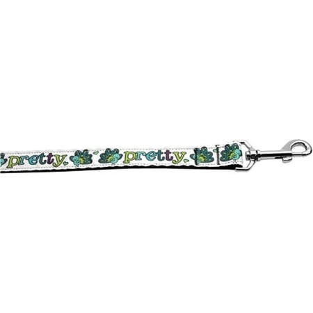 Mirage Pet Products 125-135 3804 0.375 in. Wide 4 ft. Long Pretty as a Peacock Nylon Dog Leash