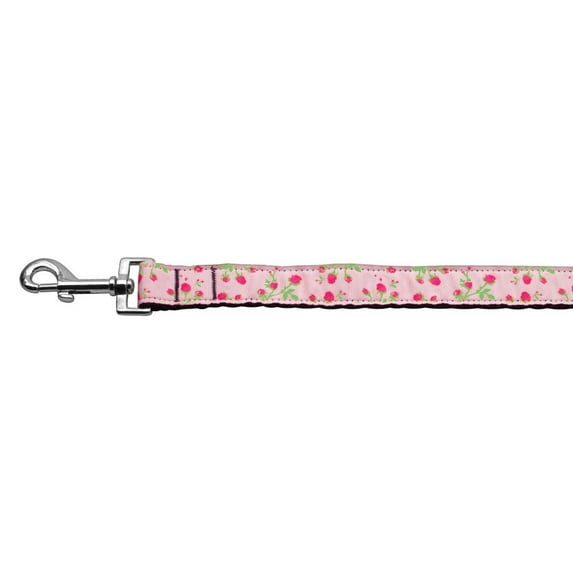 Pet Dog Cat Nylon Collar or Leash, "Roses"