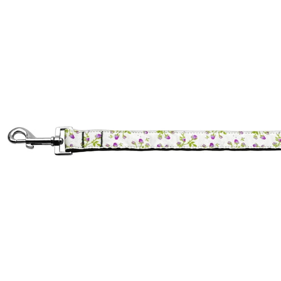 Pet Dog Cat Nylon Collar or Leash, "Roses"