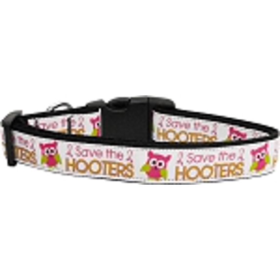 Pet Dog Cat Nylon Collar or Leash, "Save The Hooters"