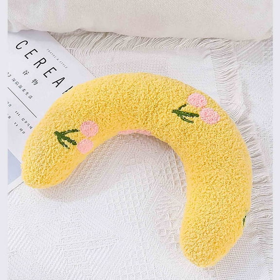 Pet Dog Cat Pillow Little Pillow For Cats, Ultra Soft Fluffy Pet Calming Toy Half Donut Cuddler For Joint Relief Sleeping Improve Machine Washable