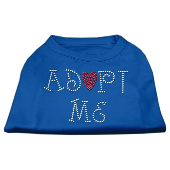 Pet Dog Cat Shirt Rhinestone,"Adopt Me"