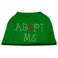 thumbnail image 1 of Pet Dog  Cat Shirt Rhinestone,"Adopt Me", 1 of 10