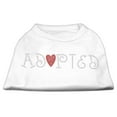 thumbnail image 1 of Pet Dog  Cat Shirt Rhinestone, "Adopted", 1 of 8