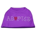 thumbnail image 1 of Adopted Rhinestone Shirt Purple XS (8), 1 of 9