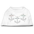 thumbnail image 1 of Rhinestone Anchors Shirts White XL (16), 1 of 8