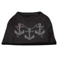 thumbnail image 1 of Pet Dog  Cat Shirt Rhinestone, "Anchors", 1 of 8