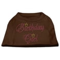 thumbnail image 1 of Pet Dog  Cat Shirt Rhinestone, "Birthday Girl", 1 of 11