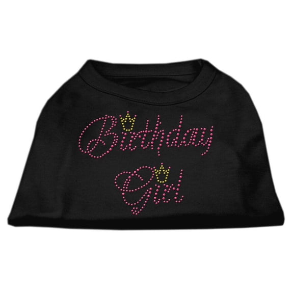 Pet Dog Cat Shirt Rhinestone, "Birthday Girl"