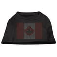 thumbnail image 1 of Pet Dog  Cat Shirt Rhinestone, "Canadian Flag", 1 of 8
