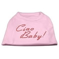 thumbnail image 1 of Pet Dog  Cat Shirt Rhinestone, "Ciao Baby", 1 of 9